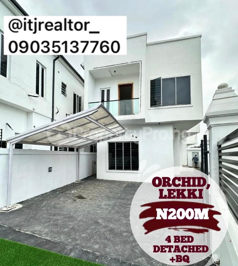 4 bedroom House for sale orchid Lekki Lagos