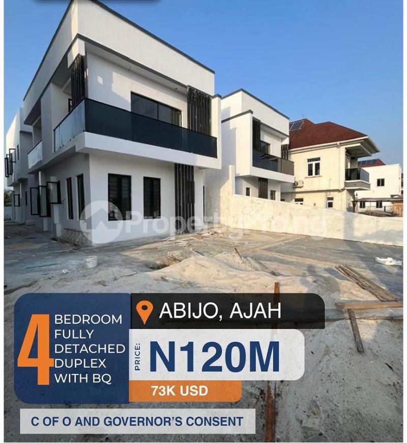 4 bedroom House for sale Abijo Ajah Lagos