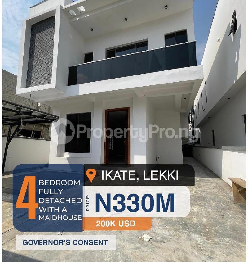 4 bedroom House for sale Ikate Lekki Lagos
