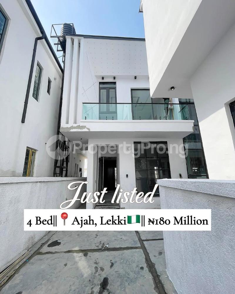 4 bedroom House for sale Ajah Lagos
