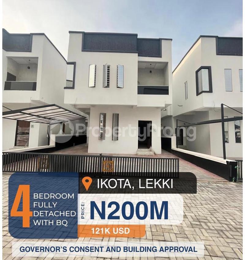 4 bedroom House for sale Ikota Lekki Lagos