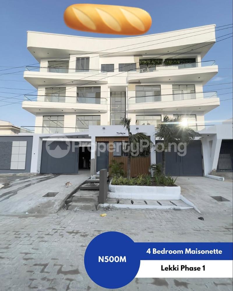 4 bedroom House for sale Lekki Phase 1 Lekki Lagos