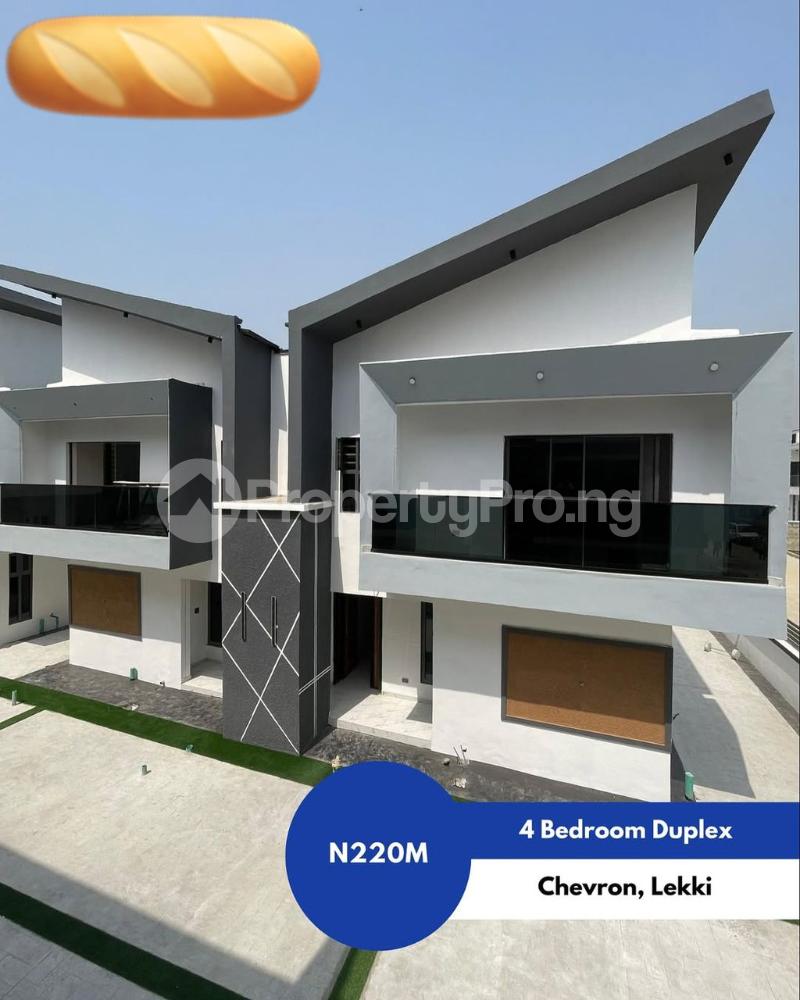 4 bedroom House for sale chevron Lekki Lagos