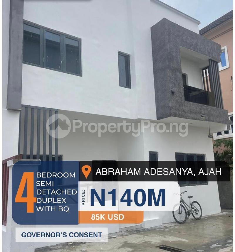 4 bedroom House for sale Ajah Lagos