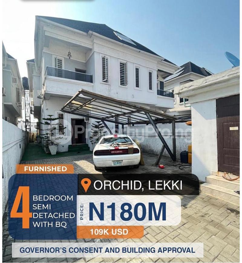 4 bedroom House for sale Lekki Conservation chevron Lekki Lagos