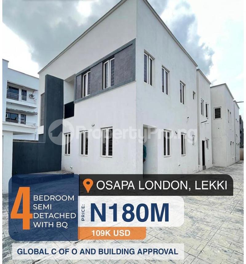 4 bedroom House for sale Osapa london Lekki Lagos - 0