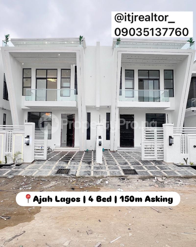4 bedroom House for sale Ajah Lagos
