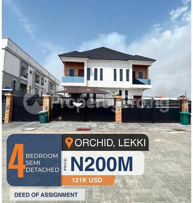 4 bedroom House for sale orchid Lekki Lagos