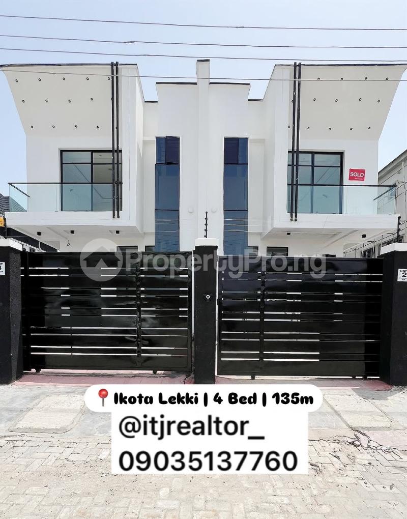 4 bedroom House for sale Ikota Lekki Lagos