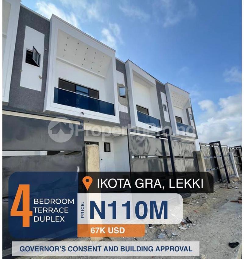 4 bedroom House for sale Ikota Lekki Lagos