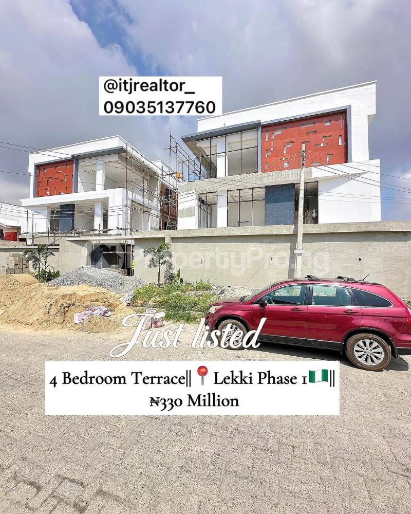 4 bedroom House for sale Lekki Phase 1 Lekki Lagos
