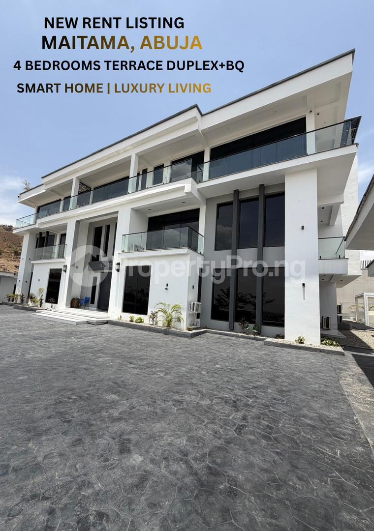 4 bedroom House for rent Maitama Abuja