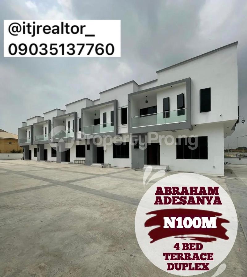 4 bedroom House for sale Abraham adesanya estate Ajah Lagos - 0