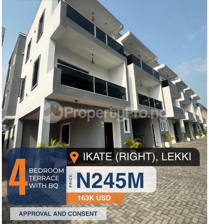 4 bedroom House for sale Ikate Lekki Lagos