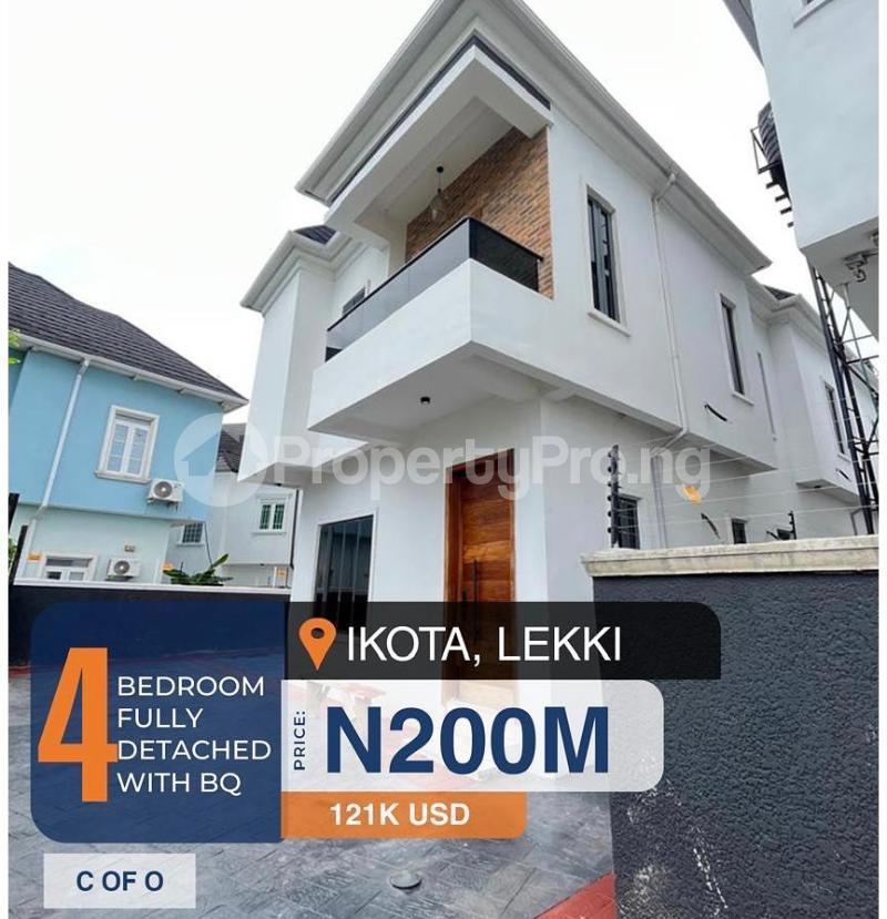 4 bedroom House for sale Ikota Lekki Lagos