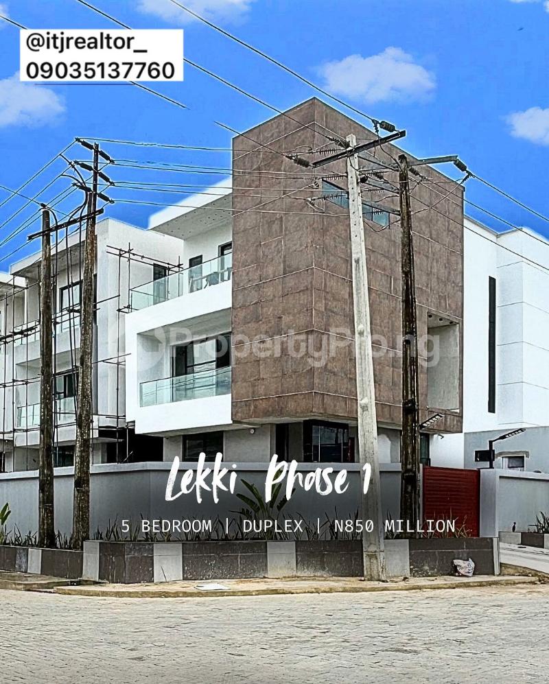 5 bedroom House for sale Lekki Phase 1 Lekki Lagos