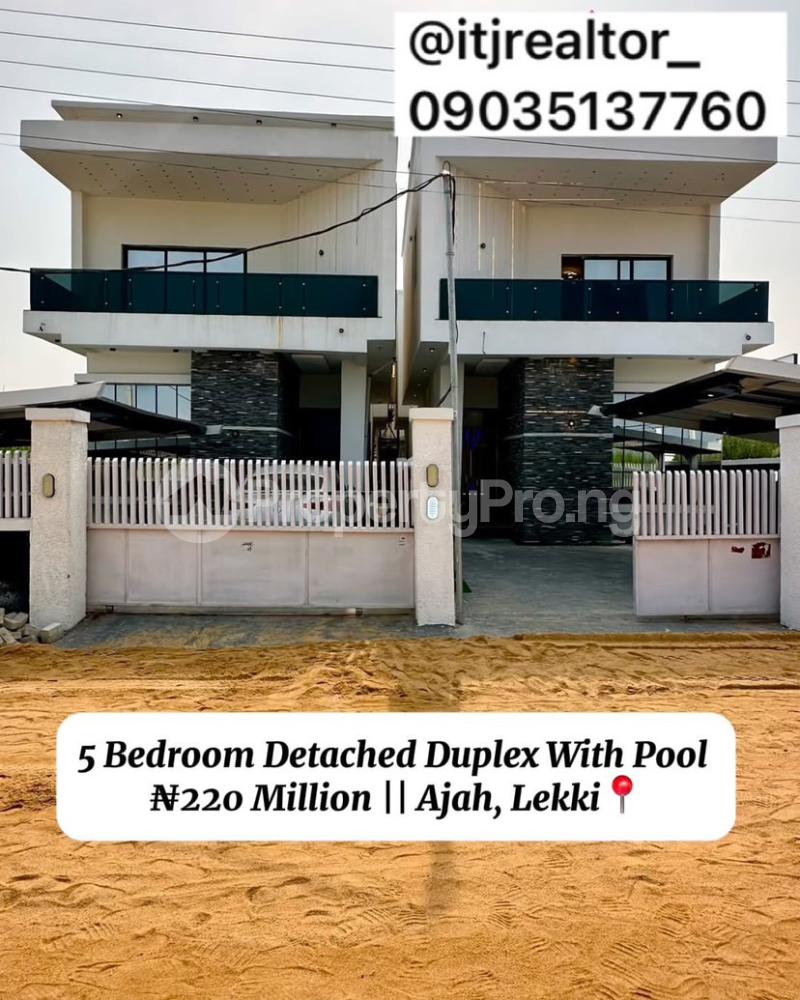 5 bedroom House for sale Ajah Lagos
