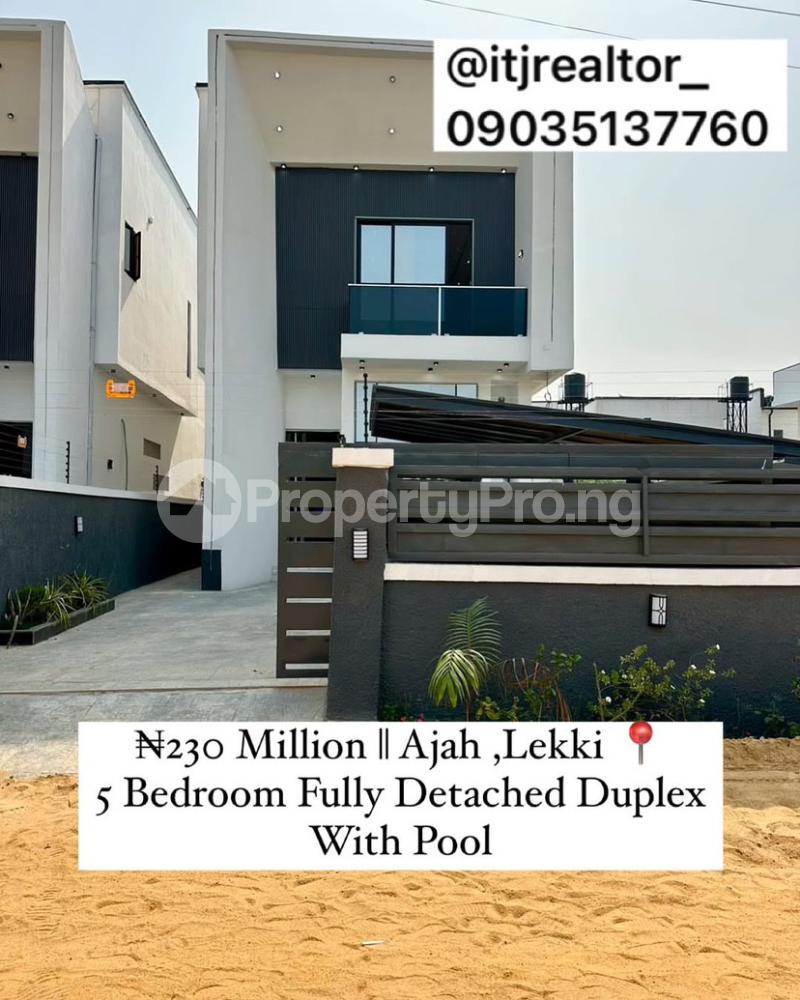 5 bedroom House for sale Ajah Lagos