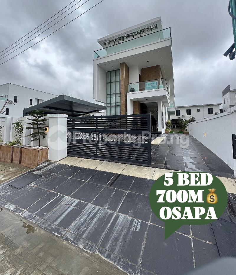 5 bedroom House for sale Osapa london Lekki Lagos