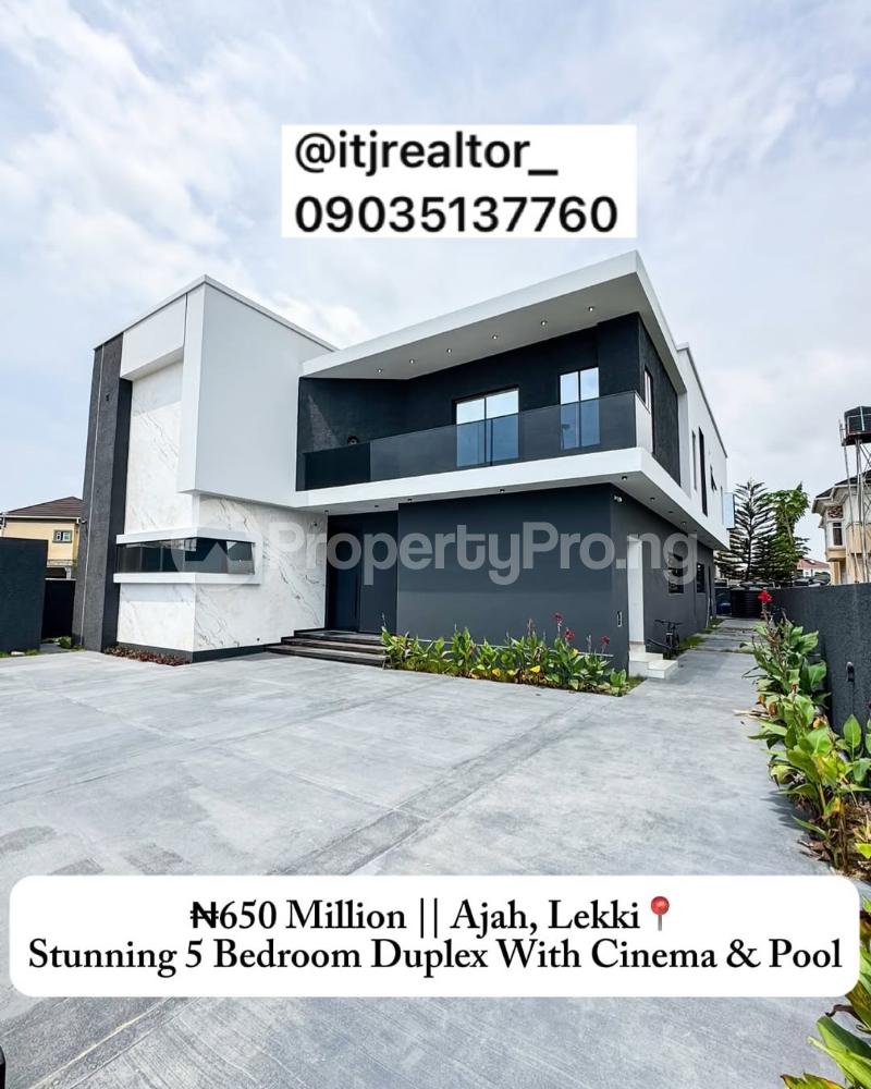 5 bedroom House for sale Ajah Lagos