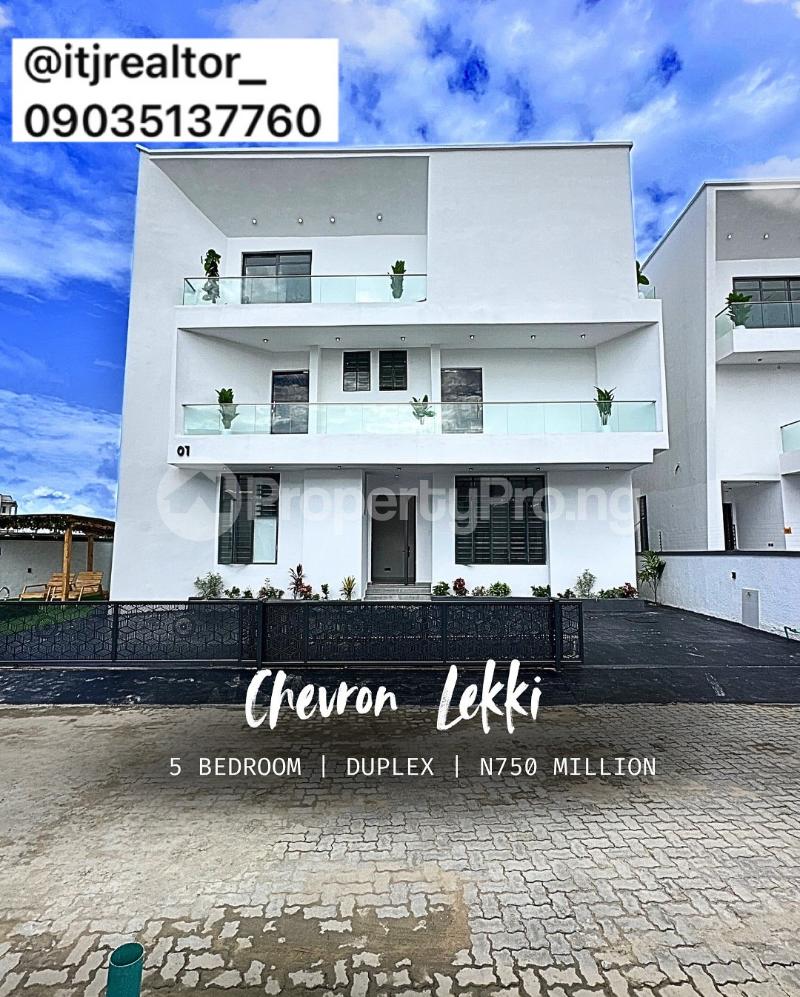 5 bedroom House for sale chevron Lekki Lagos