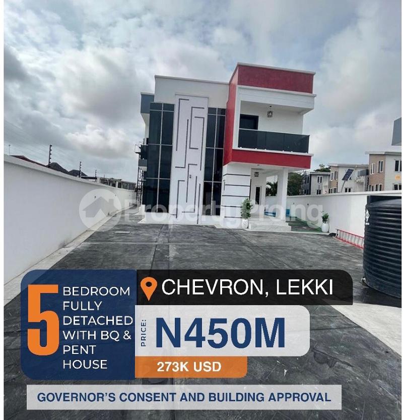 5 bedroom House for sale chevron Lekki Lagos