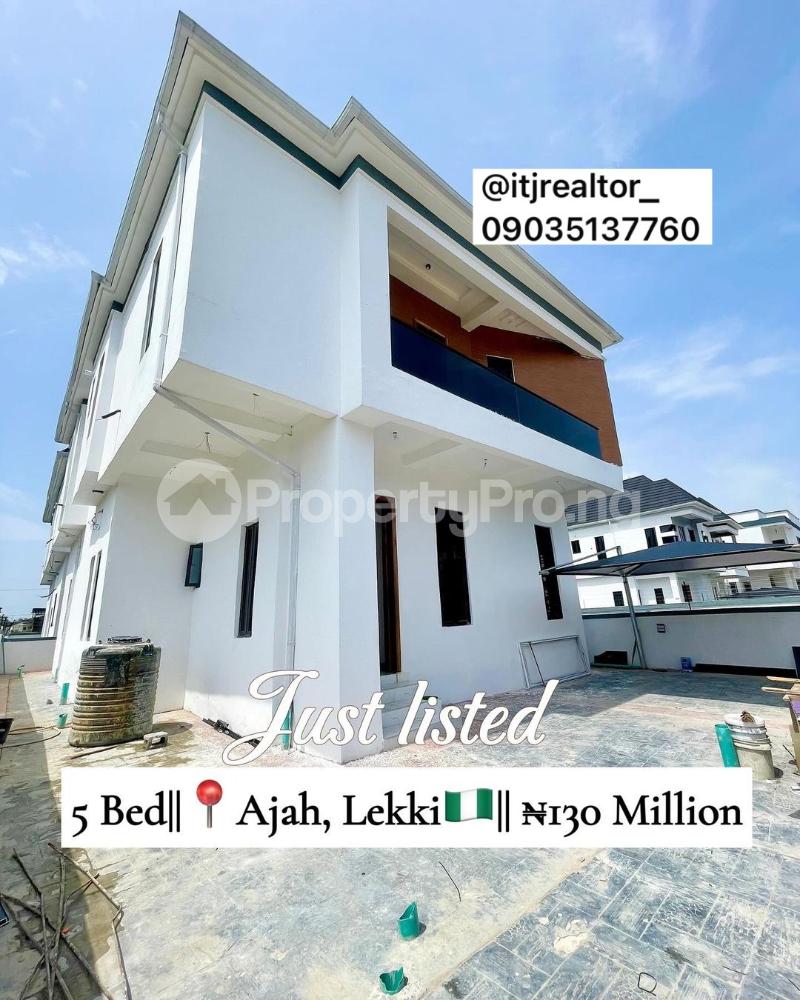5 bedroom House for sale Ajah Lagos