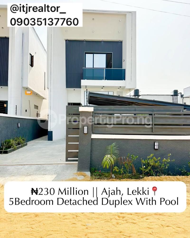 5 bedroom House for sale Ajah Lagos