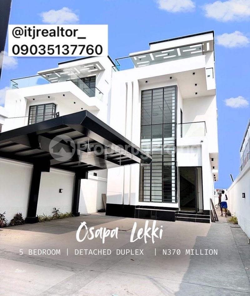 5 bedroom House for sale Osapa london Lekki Lagos