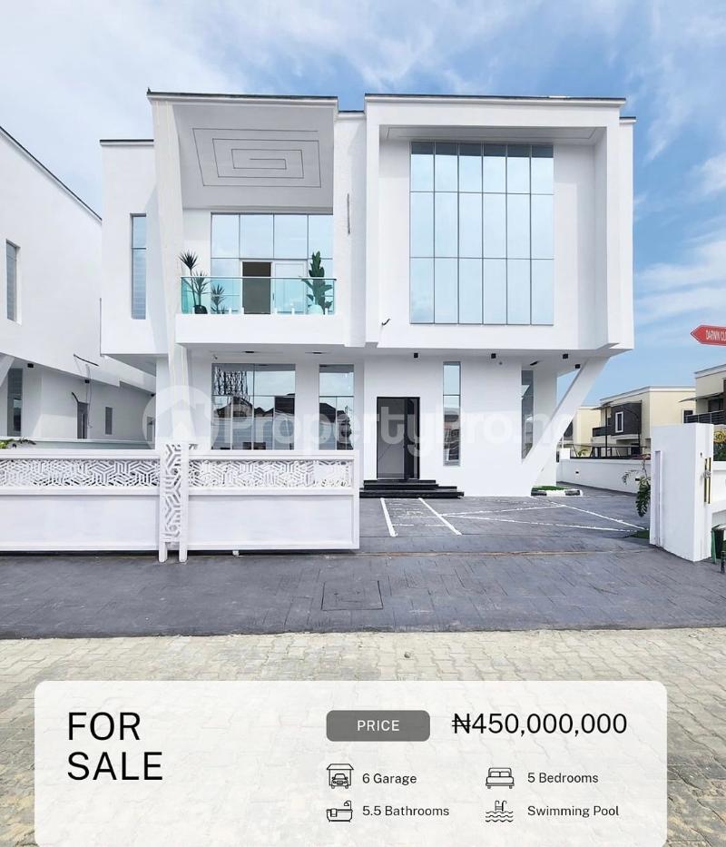 5 bedroom House for sale chevron Lekki Lagos