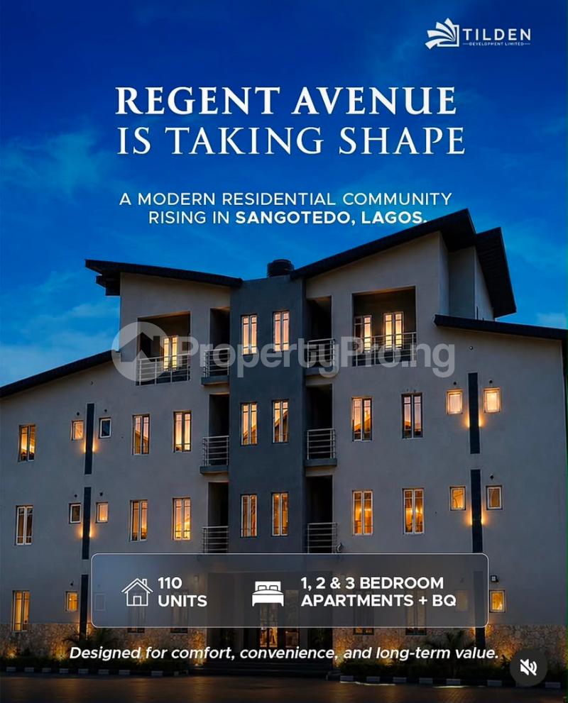 3 bedroom Flat / Apartment for sale Sangotedo Lagos