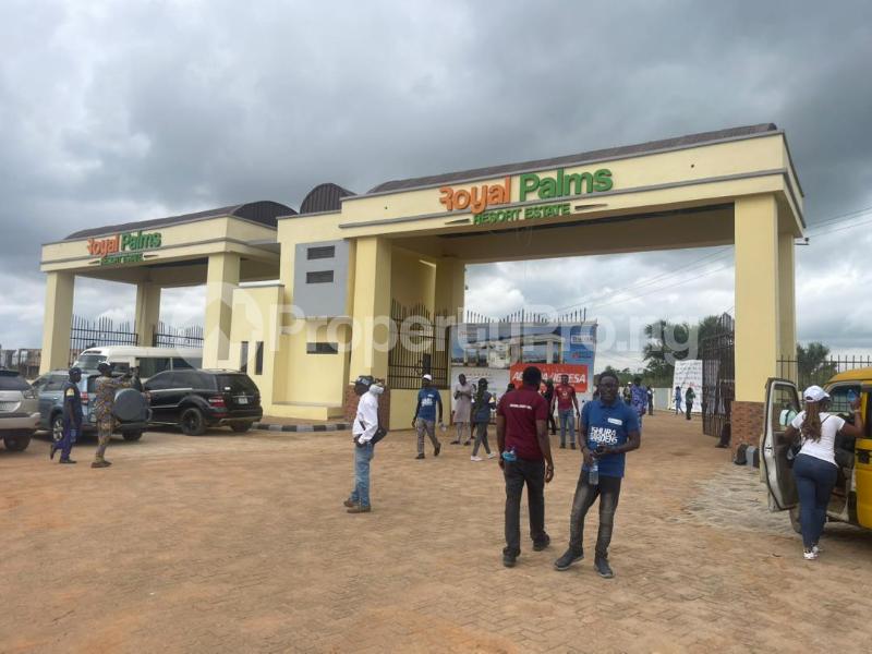 Land for sale Royal Palms Estate, Agbara Facing Coastal Road Ojo Lagos - 0