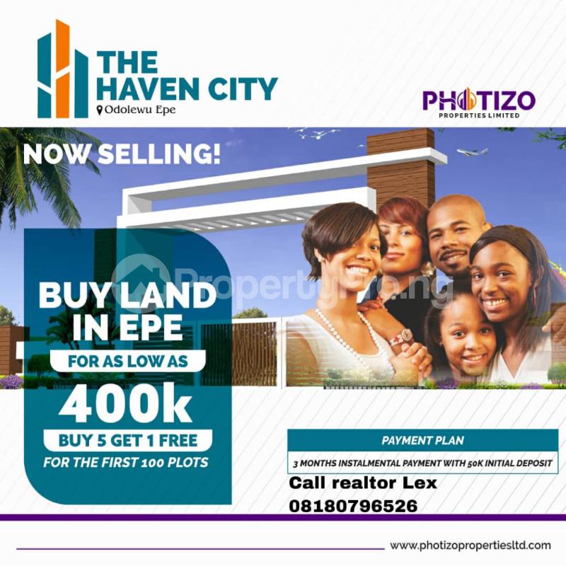 Land for sale Epe Road Epe Lagos