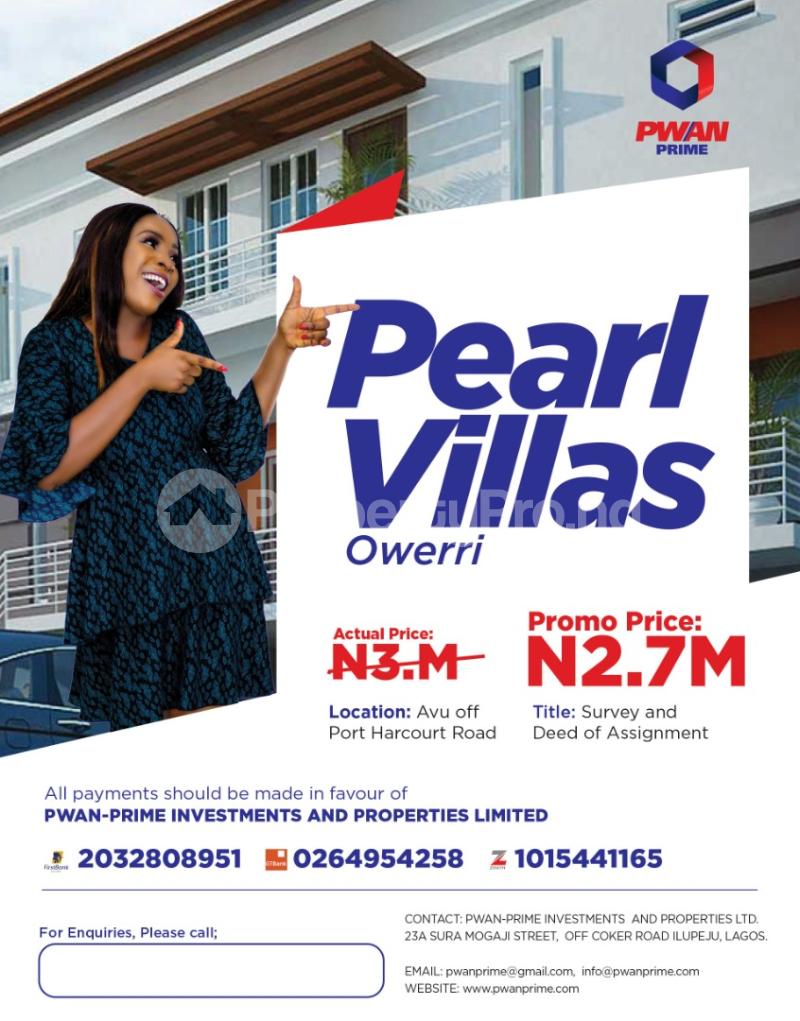 Land for sale Avu Off Port Harcourt Road Owerri Imo - 0