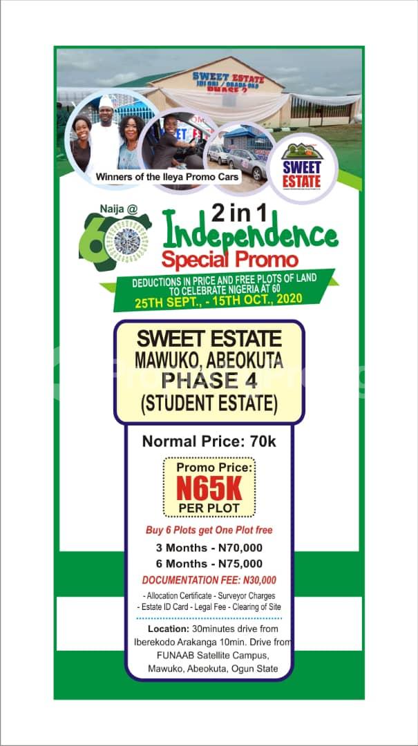 Land for sale Funnab Mawuko Abeokuta Ogun - 0