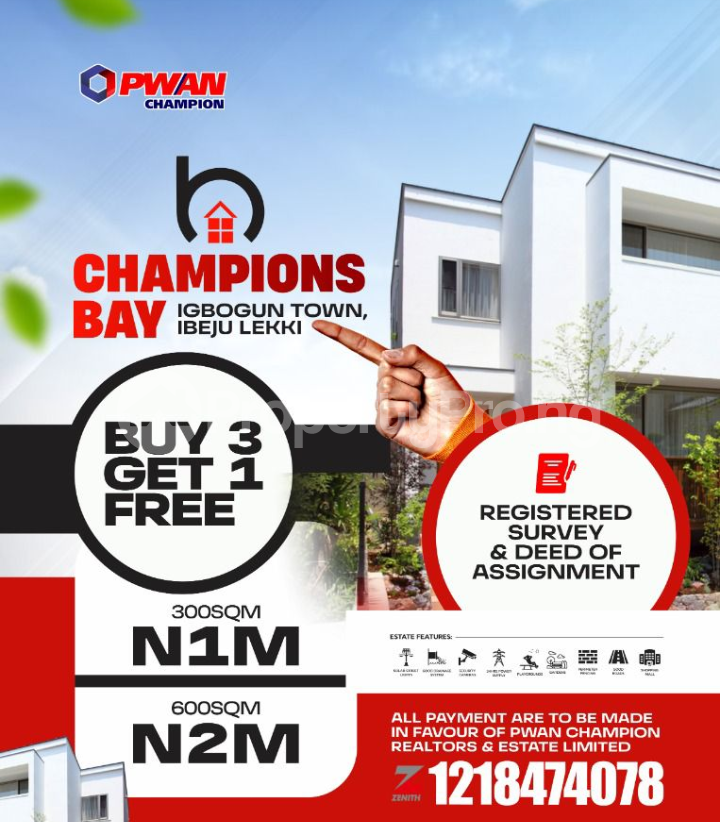 Land in Ise town IbejuLekki Lagos Land for sale in ibejulekki Land in ibejulekki