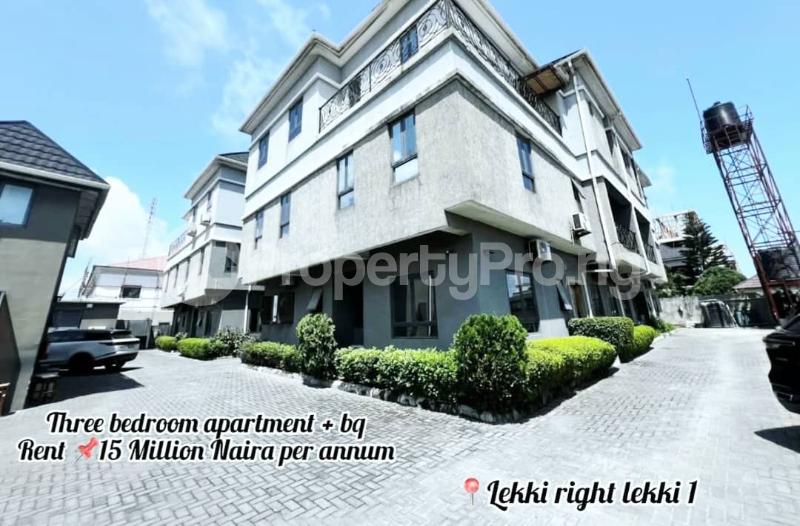 3 bedroom Flat / Apartment for rent ONIRU Victoria Island Lagos - 0