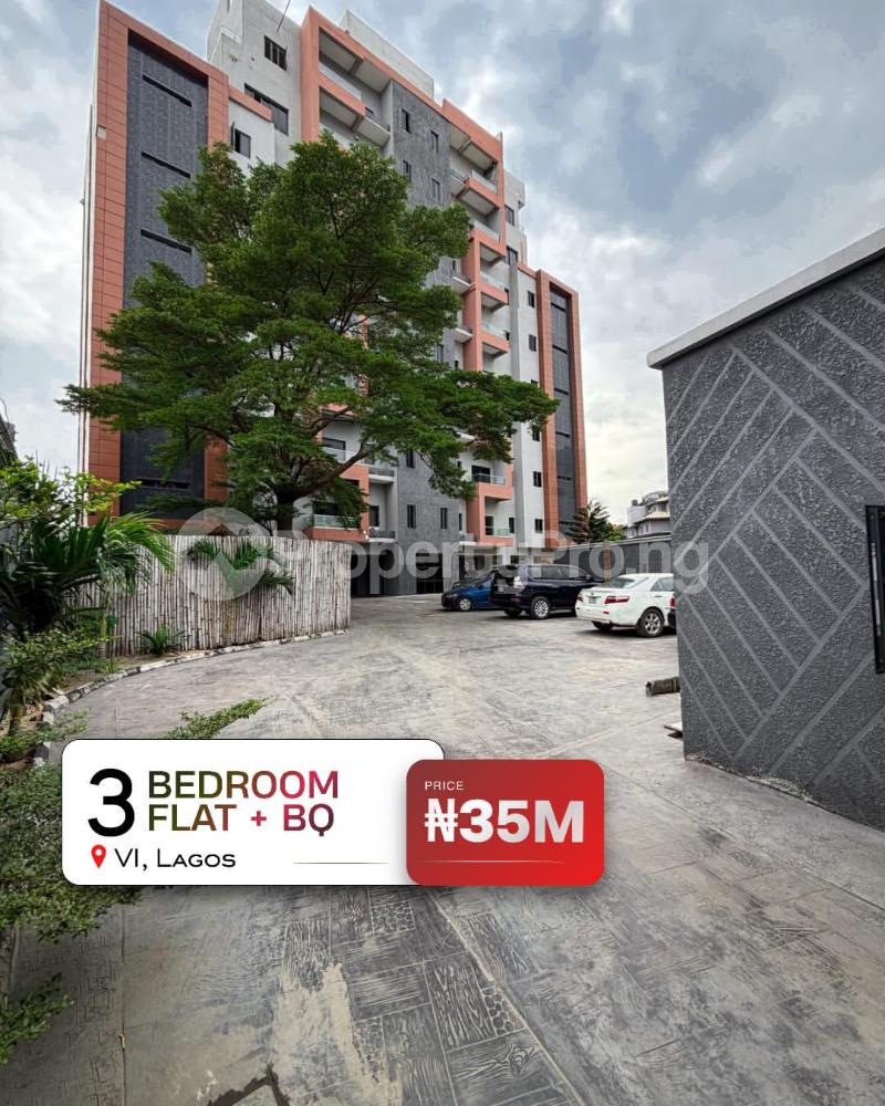 3 bedroom Flat / Apartment for rent The Property Located Within A Good Neighborhood ONIRU Victoria Island Lagos