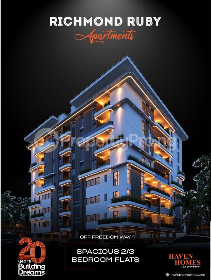 2 bedroom Flat / Apartment for sale Richmond Ruby Apartments Off Freedom Way Freedom Way Lekki Lagos