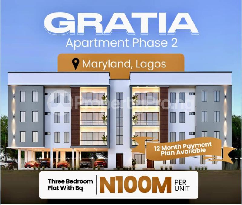 3 bedroom Flat / Apartment for sale Nd Maryland Lagos