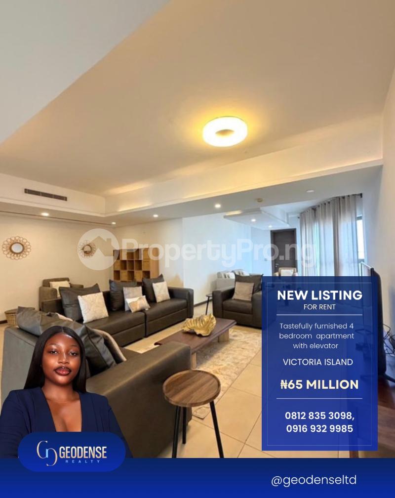 4 bedroom Flat / Apartment for rent Victoria Island Lagos