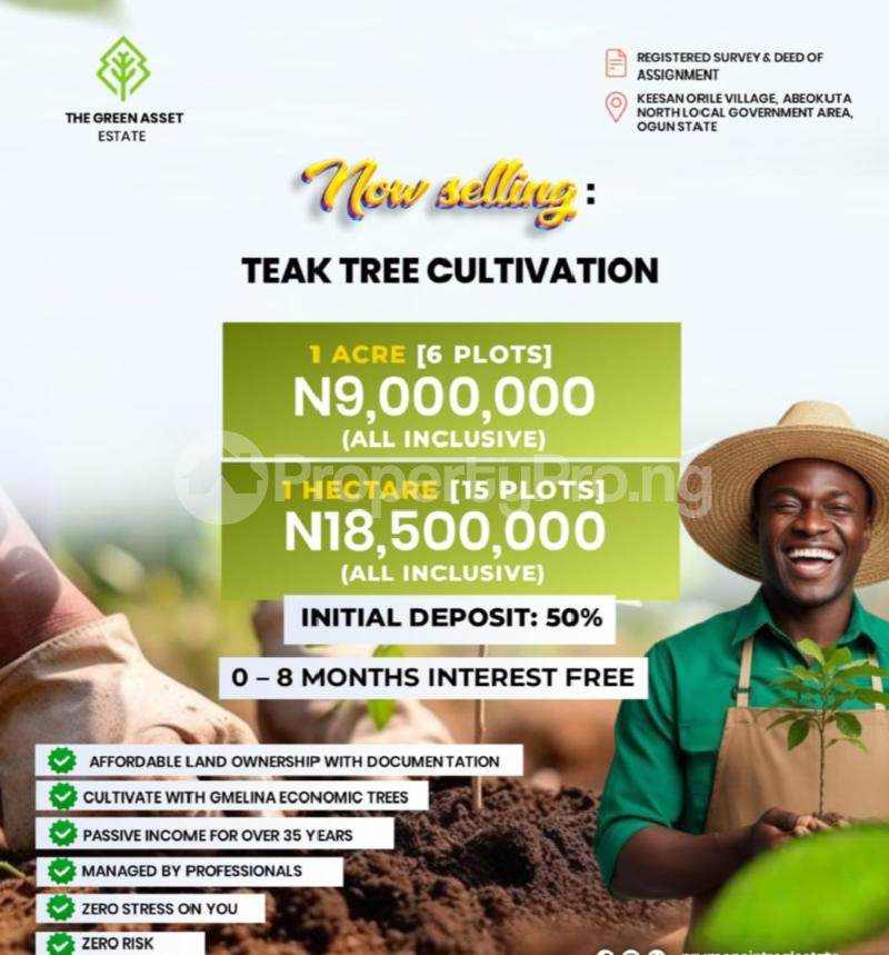 Land for sale Ago Oko Abeokuta Ogun