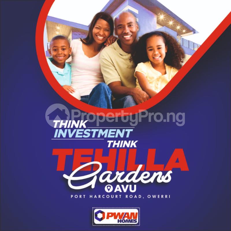 Land for sale Avu Off Ph Road Owerri Imo