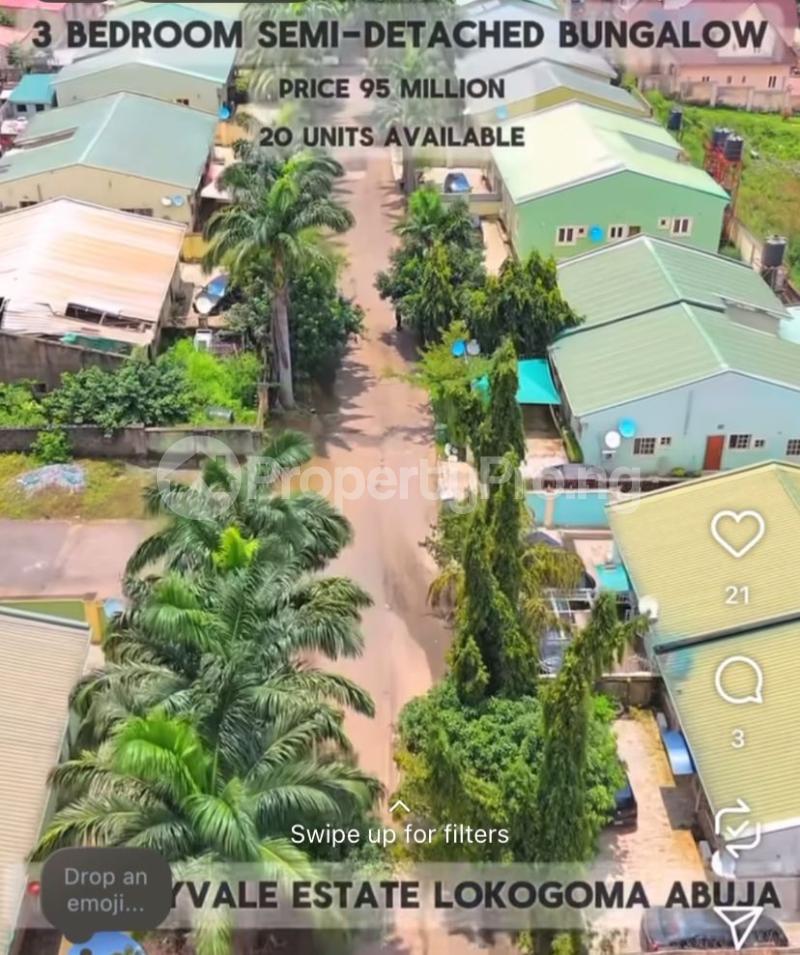 3 bedroom House for sale Sunnyvale Estate, Dakwo Galadimawa Axis, Galadinmawa Abuja