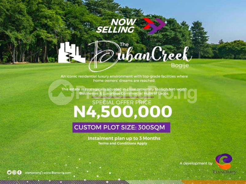 Land for sale Bogije Bogije Sangotedo Lagos