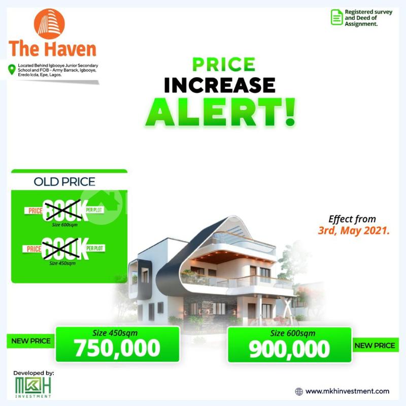 Land for sale Epe Lagos