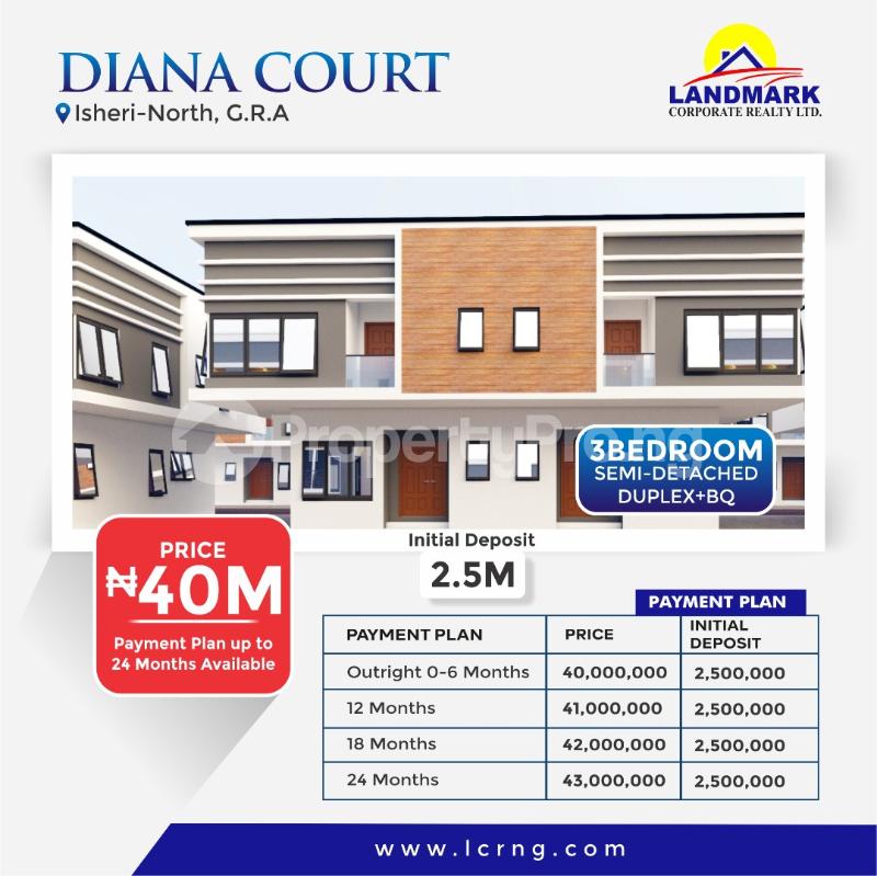 3 bedroom House for sale The Queen's Garden Estate Isheri North Ojodu Lagos