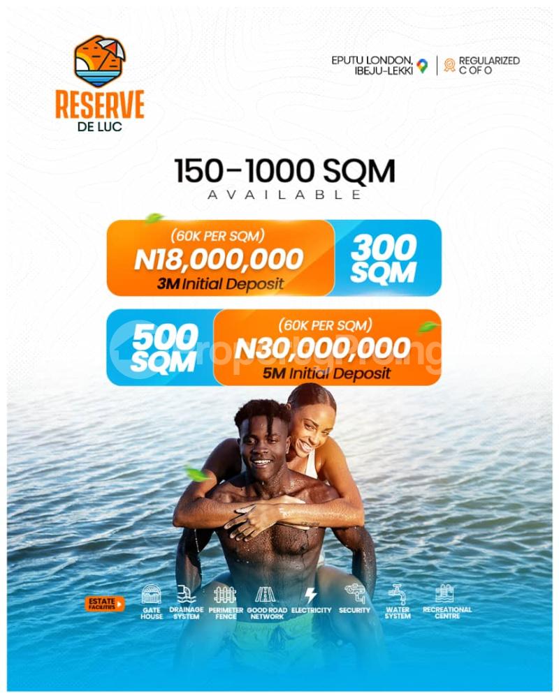 Land for sale Eputu London Eputu Ibeju-Lekki Lagos