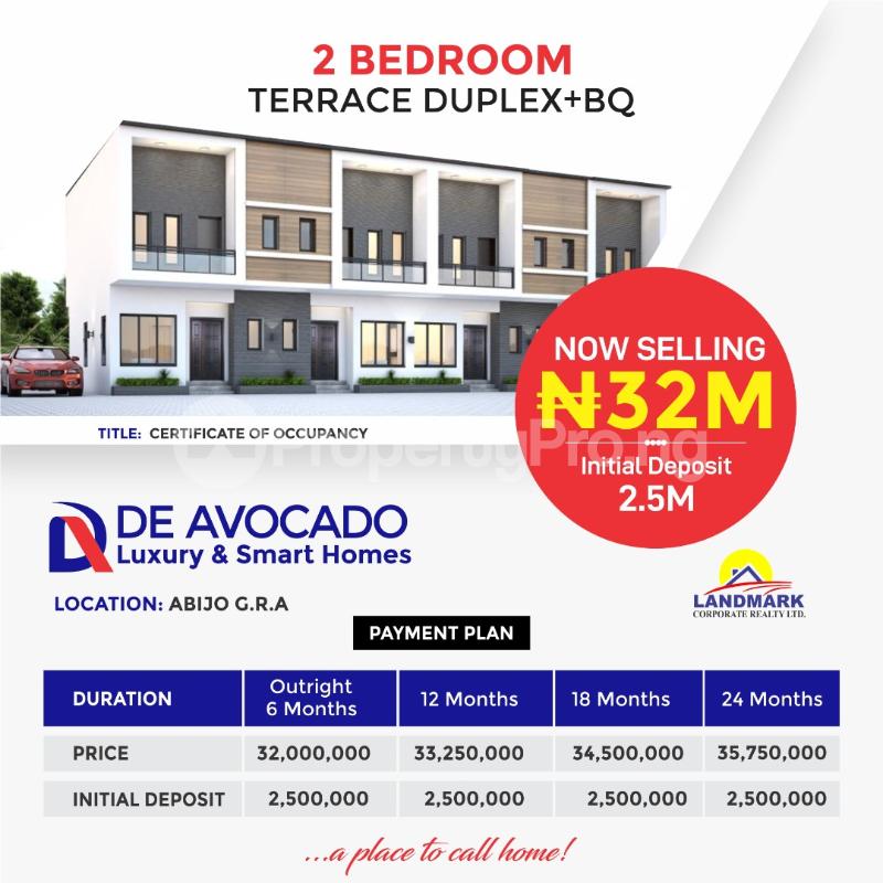2 bedroom House for sale De Avocado Smart Homes Lekki Scheme 2 Ajah Lagos