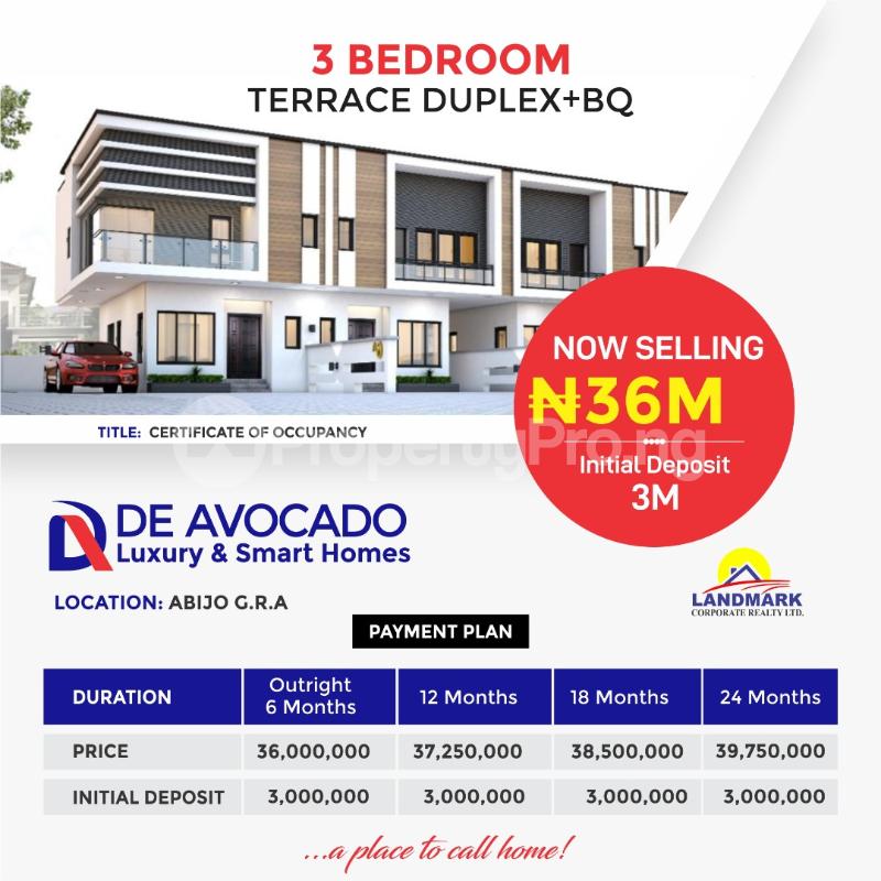 3 bedroom House for sale De Avocado Homes Lekki Scheme 2 Ajah Lagos